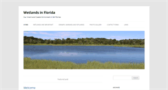 Desktop Screenshot of ourwetlandsfla.com