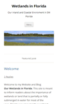 Mobile Screenshot of ourwetlandsfla.com